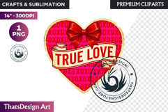 Vintage Valentine Day Labels and Romantic Heart Tags Product Image 1