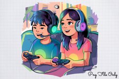 Video Games Clipart PNG Product Image 1