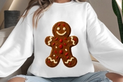 Oil painted gingerbread png design for T-shirts Product Image 4