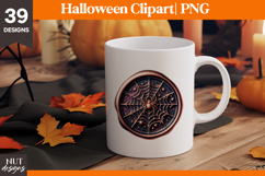 Halloween Wax Seals Clipart Bundle Halloween sublimation Product Image 4