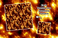 Procreate Fire Textures, Fire Brushes, Fire Texture, Flames Product Image 7