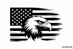USA Flag Eagle Svg | 4th of july Svg | Svg Cut Files Product Image 1