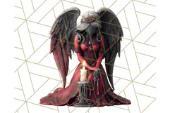 Gothic Christmas Clipart Dark Holiday PNG, Dark Christmas Product Image 3