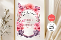 Baby Shower Welcome Sign Template 161 Product Image 4