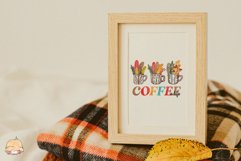 Retro Coffee Quotes Sublimation PNG 07 Product Image 7