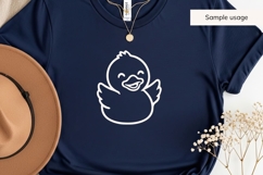 Rubber Duck SVG Bundle Cute Bath Duck Clipart Set 12 Files Product Image 7