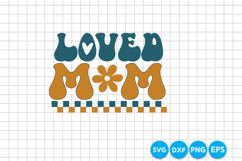 Mother's day retro SVG Design, Mom design Product Image 1