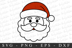 Merry Christmas Santa Svg | Christmas svg | Svg cut file Product Image 1