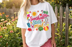 Sunshine state of mind PNG sublimation |Beach & Summer PNG T Product Image 7
