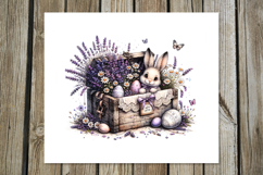 Easter rabbit | 4 Skinny tumbler Sublimation designs PL2 Product Image 3