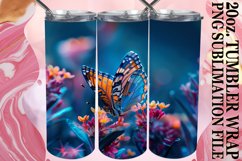 Springtime Butterfly Tumbler - Sublimation Splendor Product Image 1
