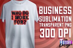 Business Sublimation Design | Business T-Shirt Design v.1 Product Image 1