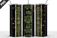 3D St Patrick&#039;s Day Tumbler Wrap| Sublimation Design Product Image 4