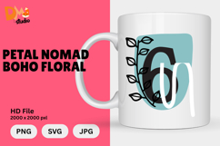 Petal Nomad Boho Floral Monogram Product Image 1