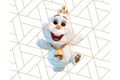 Adorable Snowman Character PNG Clipart Product Image 3