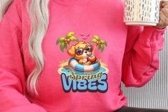 Spring Vibes T-Shirt Design PNG Product Image 6