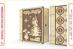 Advent calendar v49 - laser cut file - Glowforge ready file Product Image 7