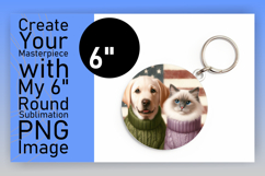 Glamorous Circle Design for Sublimation , Dog and cat Product Image 1