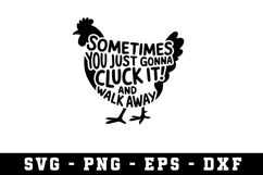 Hen Farming Svg |Farming SVG Cut files | Cricut Product Image 1