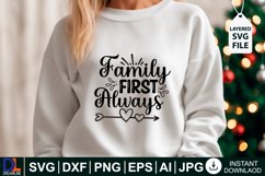 Family quotes SVG Design, Family SVG Quotes SVG Cut file Product Image 1