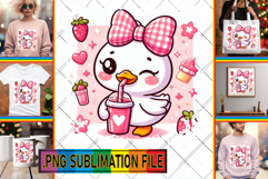 Vibrant TSHIRT Ideas Magic PNG, Cute Goose Product Image 1