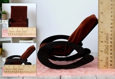Miniature modern chair digital file. Dollhouse furniture Product Image 7