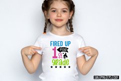 Fired up for 1st grade SVG Product Image 1