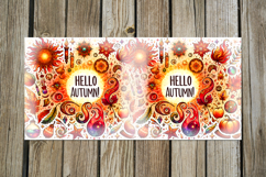 Hello Autumn | Fall Sublimation Mug design bundle Product Image 7