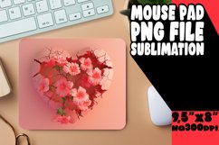 Radiant Heart Mousepad: Flower Power Edition Product Image 1