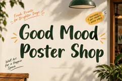 Bravyka Bold Script Hand Lettering Font for Standout Brandin Product Image 7