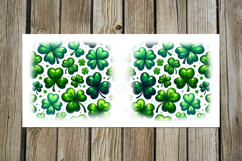 St. Patrick's day clover | 4 green Mug sublimation designs P Product Image 3