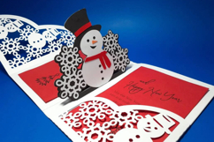 Bundle 19 SVG Christmas Box Pop Up Card Template Product Image 6