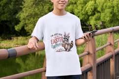 Funny Easter Bunny &amp; Raccoon PNG Product Image 7