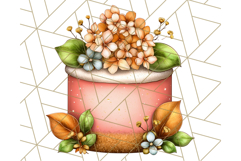 Fall Cake Clipart PNG, Autumn Cakes With Pumpkins Product Image 3