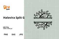 Halovira Split Monogram Product Image 1