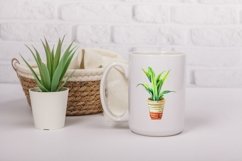 House Plants Watercolor Clipart, Indoor Plants Product Image 7