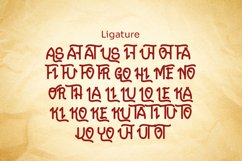 La Asfaotey - Monolite Vintage Font Product Image 7