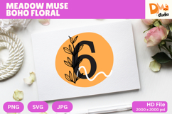 Meadow Muse Boho Floral Monogram Product Image 1