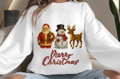 Oil painted Christmas trio png design for T-shirts Product Image 4