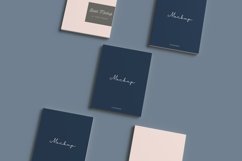 Group of 8.5x11 books mockup Product Image 9