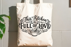 This Kitchen Is Full Of Love Svg, Farmhouse Kitchen Svg. Product Image 8