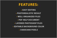 Round Sticker Mockup Product Image 4