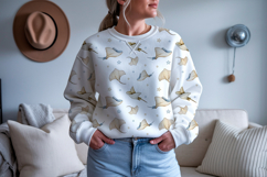 Watercolor Whale Seamless Patterns Product Image 7