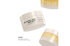 Plastic Cream Jars - PSD Mockup Product Image 7