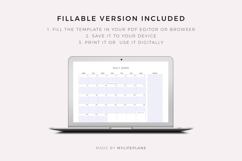 2030 Monthly Planner with Holidays, Landscape, Printable Product Image 7