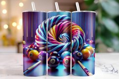 Snooker Tumbler Wrap | Sublimation | Tumblers Product Image 1