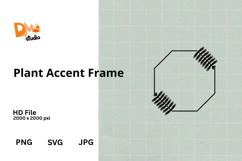 Plant Accent Frame Product Image 1