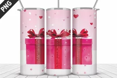 Rose Tumbler Sublimation | Valentine's Day Tumbler Wrap Product Image 4