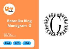 Botanika Ring Monogram Product Image 1