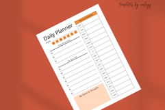 Aesthetic Daily Planner Template | Minimal Canva Editable Product Image 5